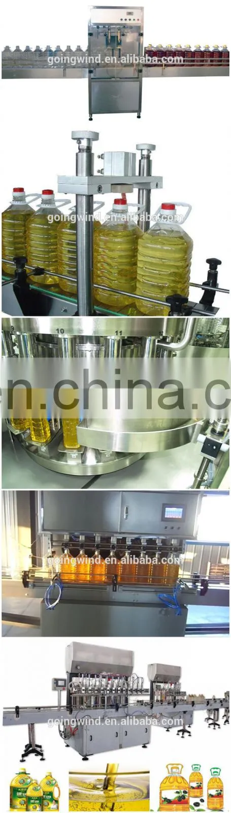 Automatic ghee filling machines auto honey canning machine palm oil filling packing machinery cheap price for sale