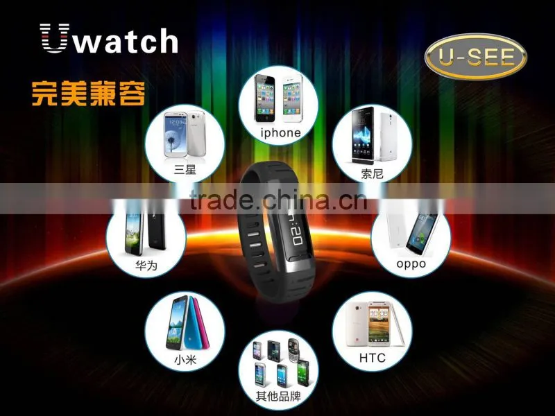 Hot selling! Digital U9 watch smart bluetooth bracelet u watch with multi languge
