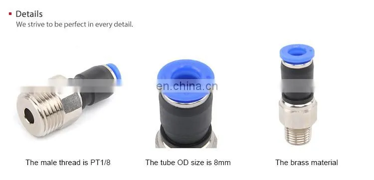 SNS NRC Series factory supply industrial pneumatic low speed brass rotary fitting
