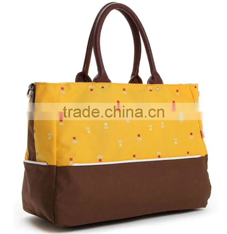 2015 new design wholesale baby diaper Mom bag
