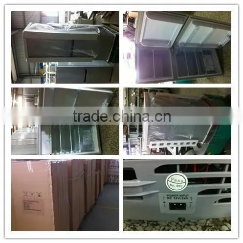 solar refrigerator 12 volt 158L top freezer solar power system refrigerator fridge