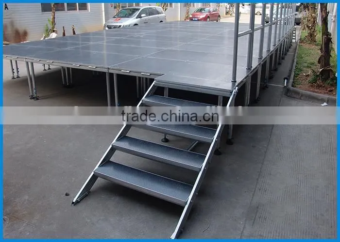 aluminum stage , folding outdoor concert stage, light stage for sale