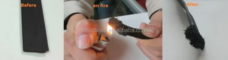 Flexible Fire and Smoke Resistant Intumescent Seal Strip for Door and Window