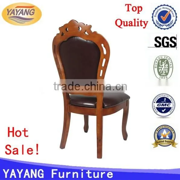 easy antique indian luxury leather seat copper nail royal baby connection high chair wooden