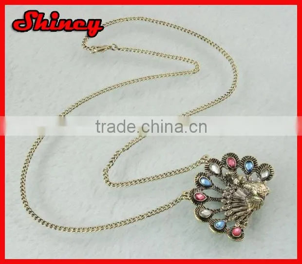 2014 cheap hot healthy alloy tassel necklace