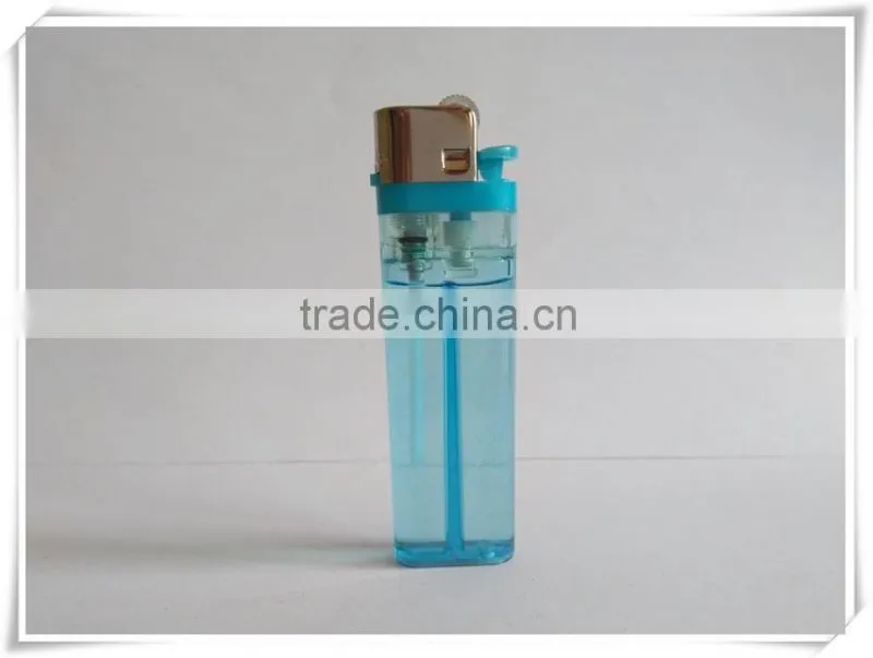 Cheapest classic plastic lighter transparent flint lighter FH-003 with butane gas