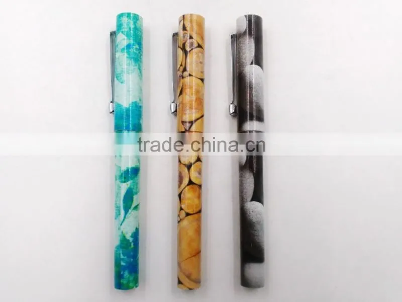 promotional ball pen plastic painting style ballpen