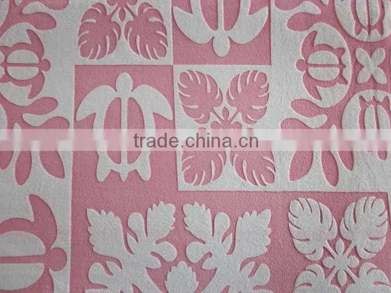 Cheap children print plush microfiber warm soft kids pink carpet