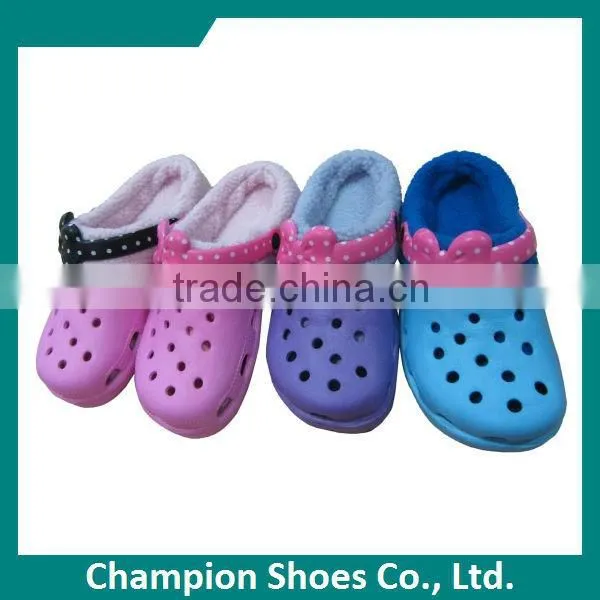 Comfortable Warm Winter Clogs Shoes