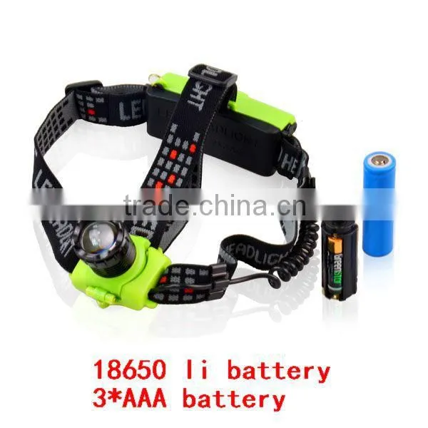 18650 Headlamp 1200 Lumens 18650 Headlamp With Focus-Introduction