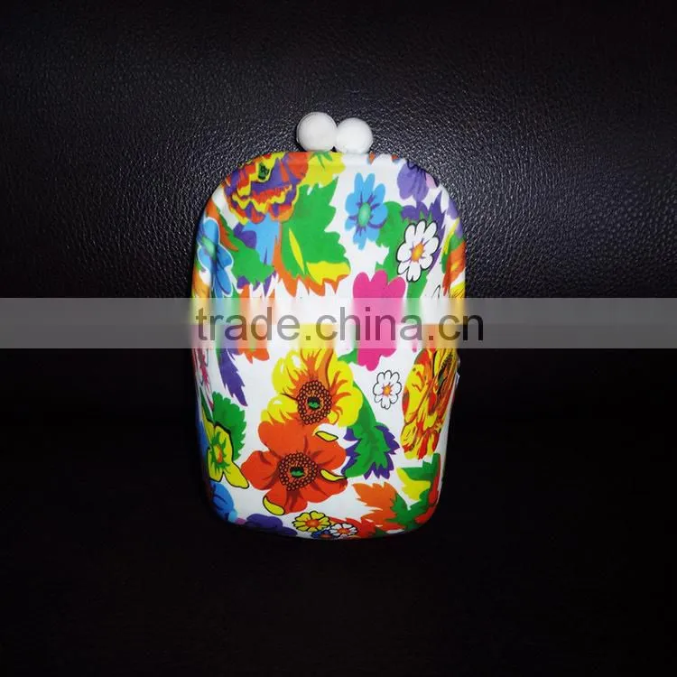 2015 Fashion cosmetic bag/Silicone cosmetic bags/ "pvc cosmetic bag"