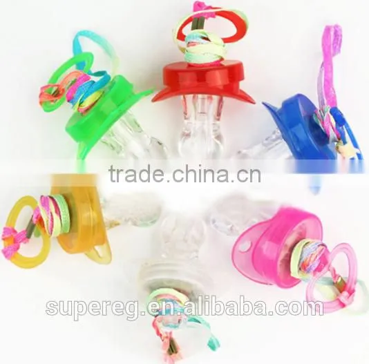 LED Flashing Pacifier Whistle Party Supplies Fun Toy Survival Tool Flash Glow Sticks Bar-up voice toy