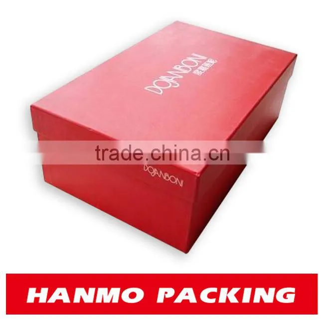 custom made&printed paper nike shoe box factory price