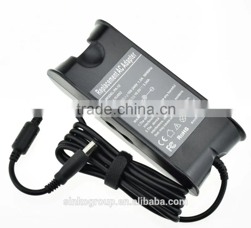ac dc adapter charger 19.5V 3.34A for Dell 7.4*5.0mm