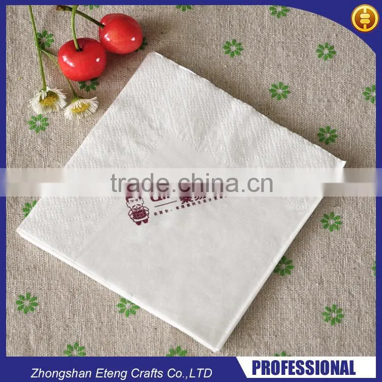 Bulk packing sale custom printing paper napkin