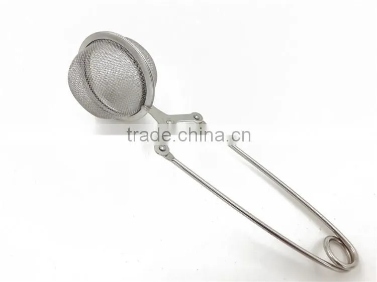 Stainless steel hearted shaped tea strainer tea accessory
