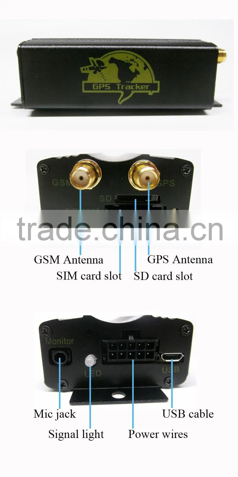 TK103B Manufacturer Tracking GPS car vehicle gps tracker gps103a