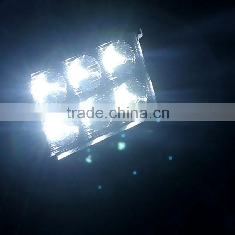 Shenzhen supplier best car accessories 4" 9-32v 18w Dual Row Off Road Light Bar