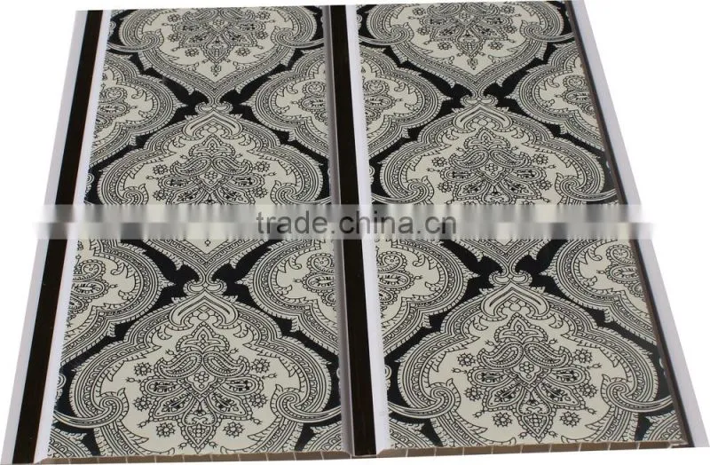 Hot foil stamping pvc ceiling panel P23