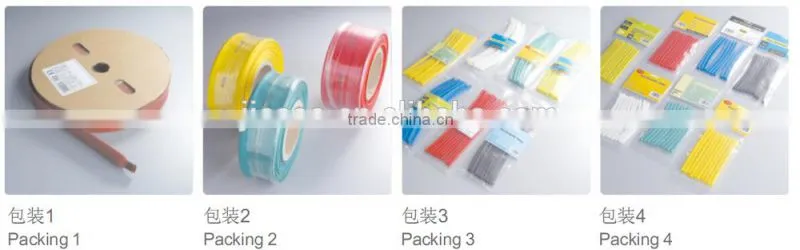 Roll Packing Heat Shrinkable Tube & Heat Shrink Tube