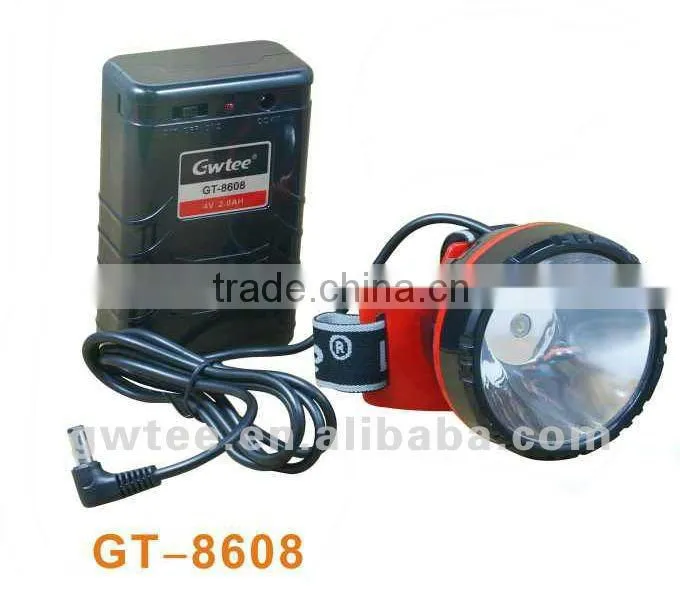 2013 new led battery powered headlight GT-8608