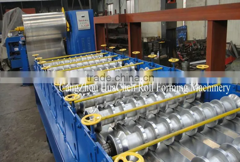 China Galvanized Colored Steel Tile Rolling Mill for Tiles Manufacturing Machinery