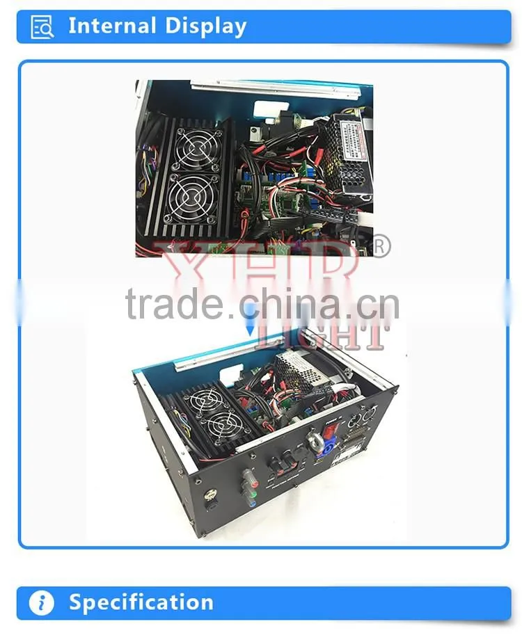 XHR new mini model programmable laser light show,4000mw ilda stage rgb laser lights