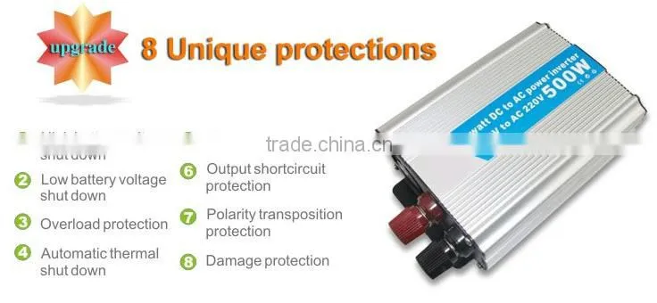 48vdc to 220vac micro inverter 250w 200w 350w 500w with USB5v port