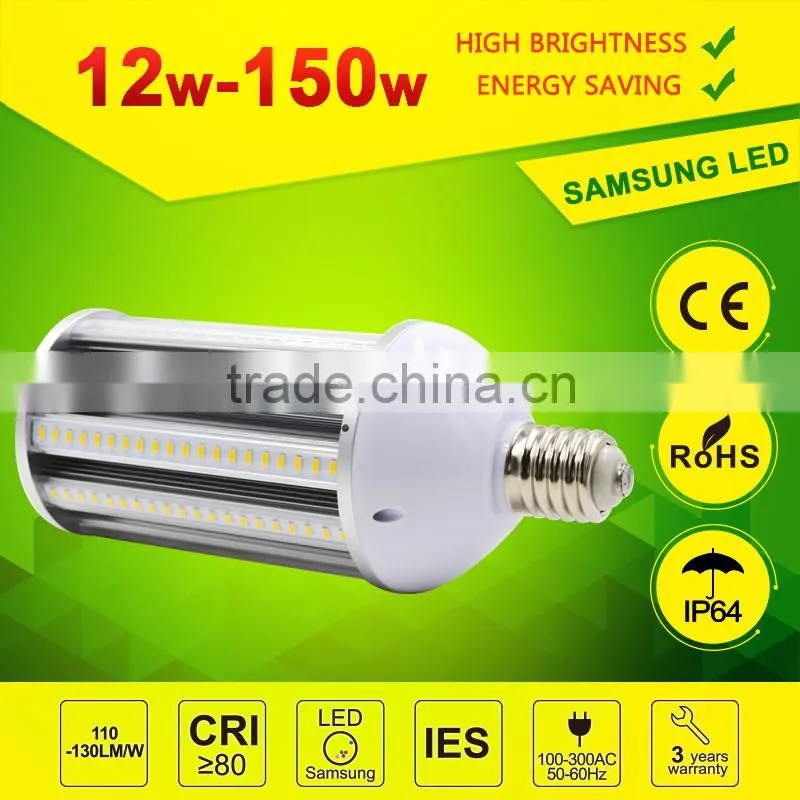 high lumens 120LM/W 3 years warranty 54W LED corn light
