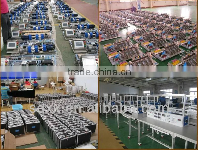 PLC-controlled Hydraulic and Pneumatic Educational Training Equipment (double-sides)