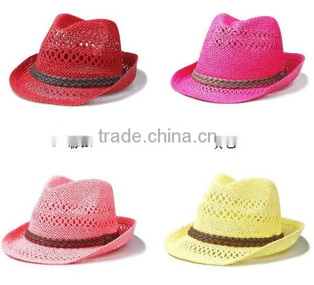 Sunny Shine Custom Knit Visor For Caps Crochet Cowboy Straw Hats