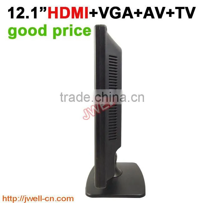 12 inch lcd pc monitor with AV,HDMI, Analog TV