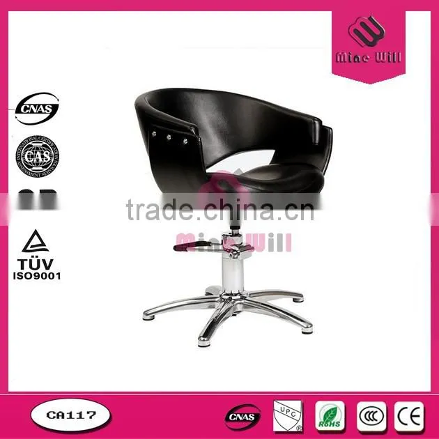 hydraulic hair styling chair with footrest