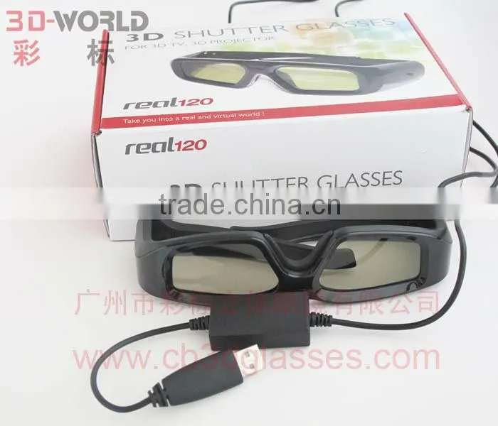 2013 New arrival universal active shutter 3d glasses