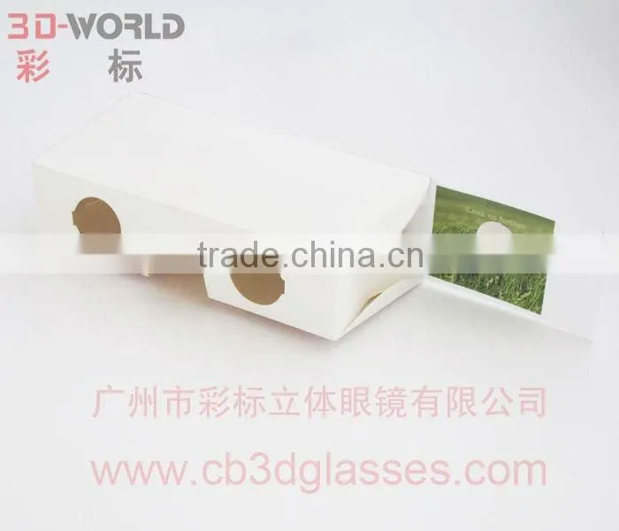 3d Magic design folding paper biocular