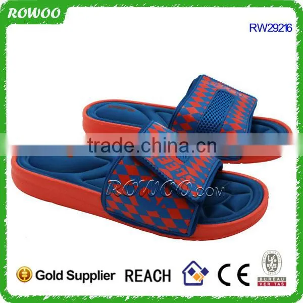 New design hotel personalized men indoor slippers