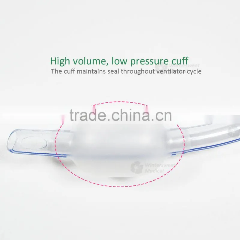 PVC Cuffed Endotracheal Tube With Suction Lumen China Manufacturer