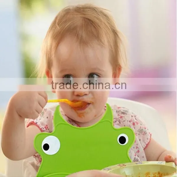 wholesale promotional large silicone baby bibs