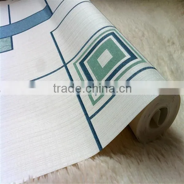 modern style wall paper blue paper doilies lace