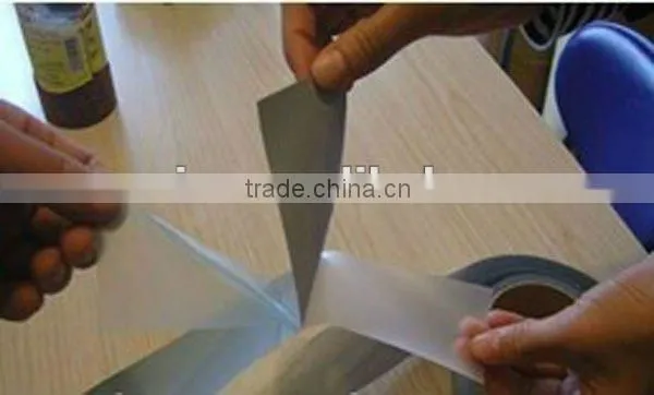 silver reflective heat transfer film BA7200,transparent heat reflective film