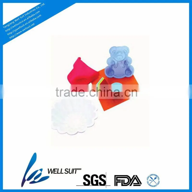 hot selling high quality silicone kitchen utensil sets