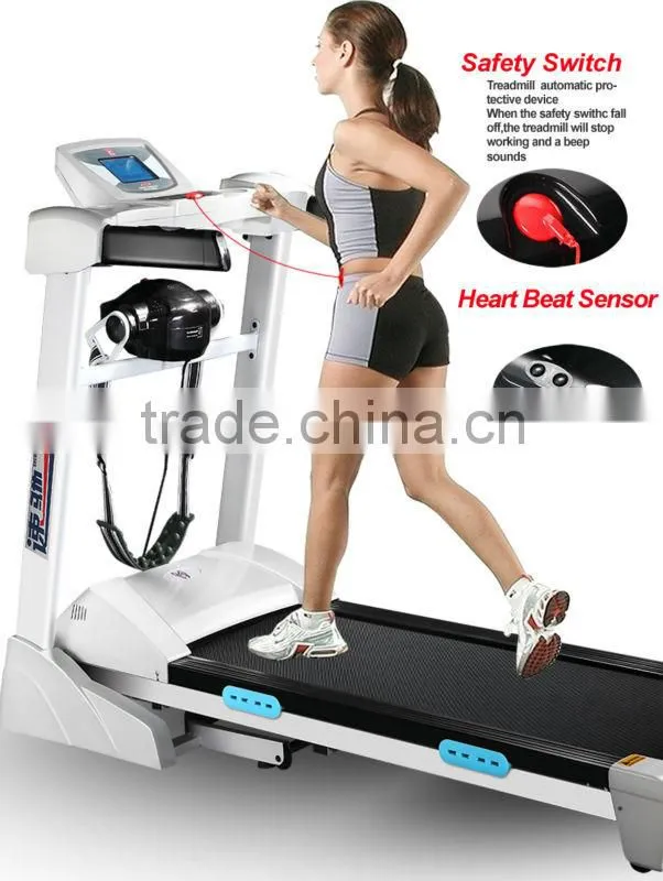 ac motor treadmill safety keys with heart pulse sensor