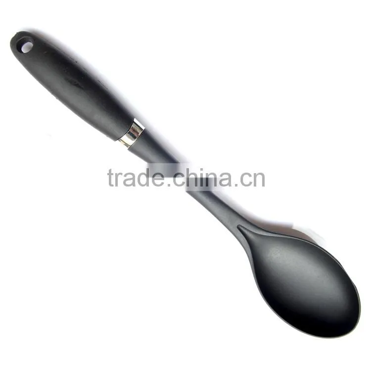 food grade nylon plastic spoon and fork with soft TPR handle