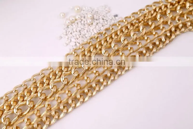 The New Anodized Aluminum Chain Bracelet Chain Necklac Factory Direct Latest Technology Can be customized upon request