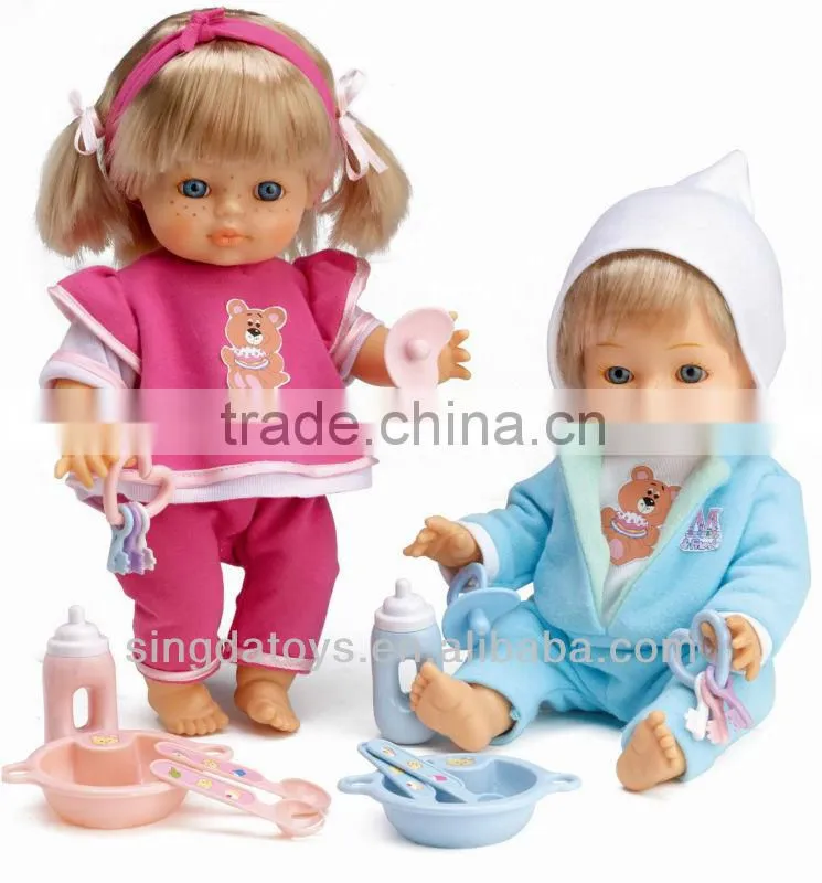 HOT SELLING ! 2014 New Design B183/B184 B/O Baby Fashion Doll