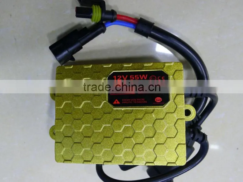 China Factory Wholesale Golden HID Xenon Ballast 12V 55W