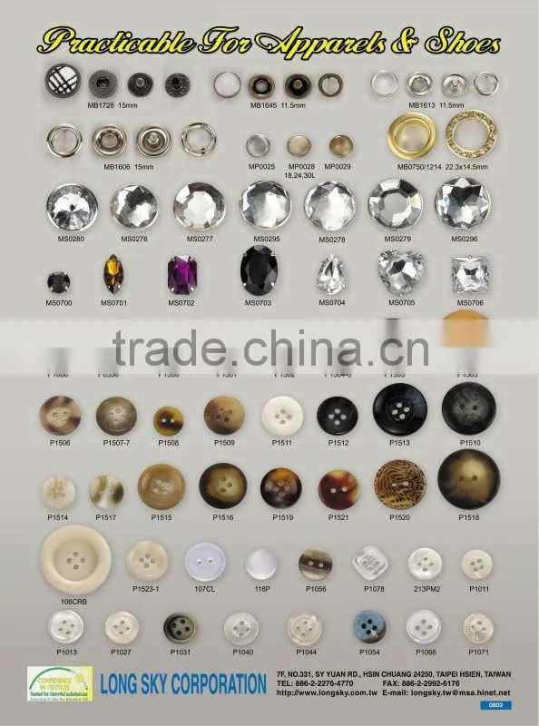 (#B6105) classic round edge 4 hole plastic button for boots decoration