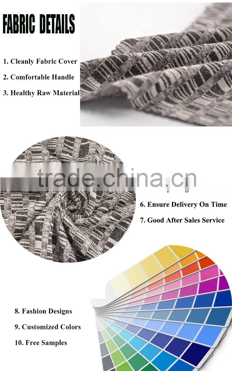 lady dress vertical stripe t-shirts rib fabric rayon spandex polyester dope dyed yarn