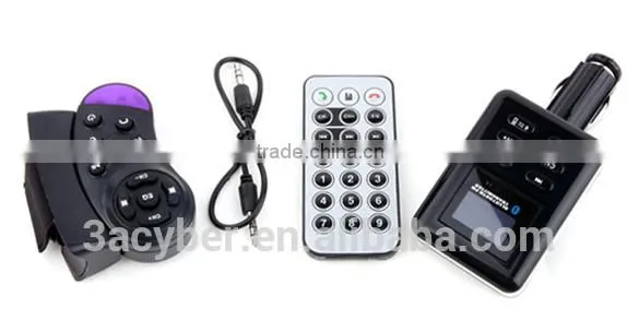 User Manual Car MP3 Player Wireless Bluetooth Handsfree FM Transmitter USB SD MMC LCD
