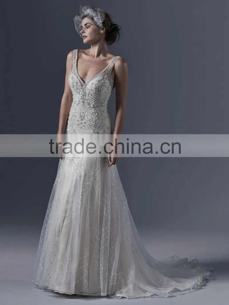 2016 new style alibaba sexy indian wedding dress